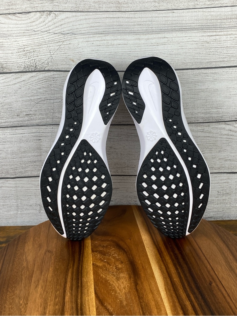 Nike Air Zoom Pegasus 41 Wide TB White Black Running Shoe HF1537-100 Men’s 13 - Picture 11 of 12